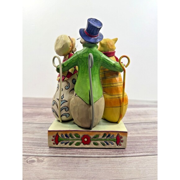 Vintage Jim Shore Caroling Cats Christmas Heartwood Creek 2008 Box 4010897 - Picture 3 of 16